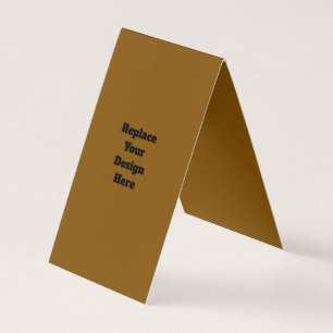 Create Your Own Brown Business Card