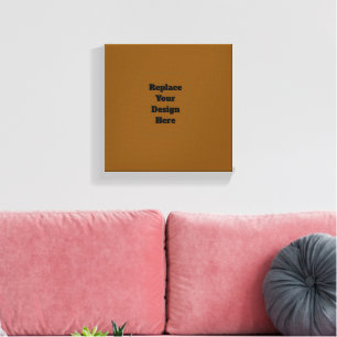 Create Your Own Brown Canvas Print