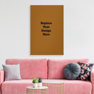 Create Your Own Brown Canvas Print