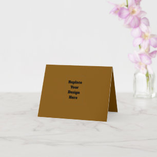 Create Your Own Brown Card