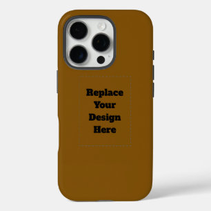 Create Your Own Brown iPhone 16 Pro Case