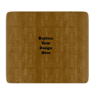 Create Your Own Brown Cutting Board
