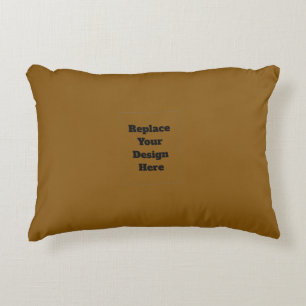 Create Your Own Brown Decorative Cushion