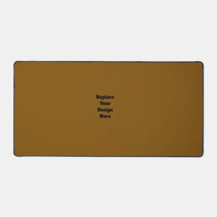 Create Your Own Brown Desk Mat