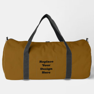 Create Your Own Brown Duffle Bag
