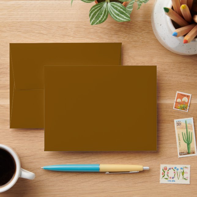 Create Your Own Brown Envelope (Desk)