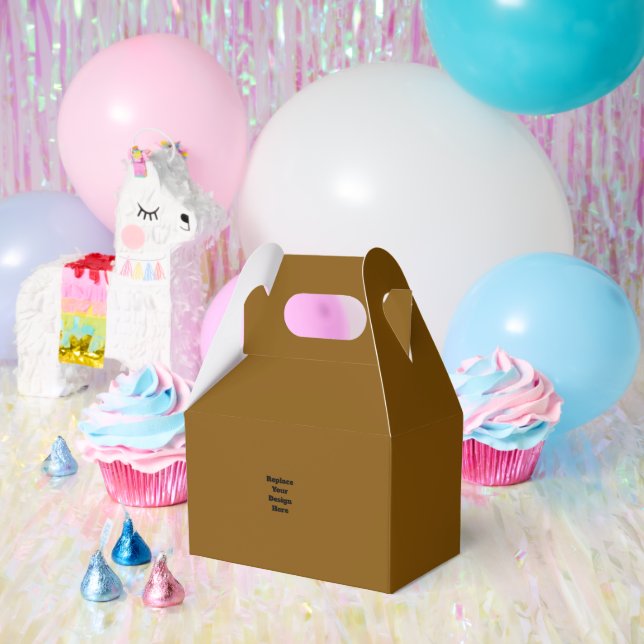 Create Your Own Brown Favour Box (Party)