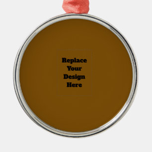 Create Your Own Brown Metal Tree Decoration