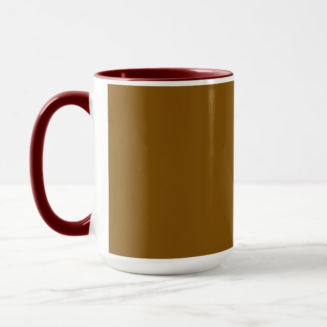 Create Your Own Brown Mug (Left)