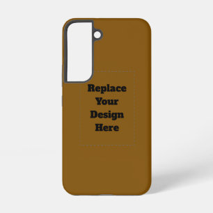 Create Your Own Brown Samsung Galaxy Case