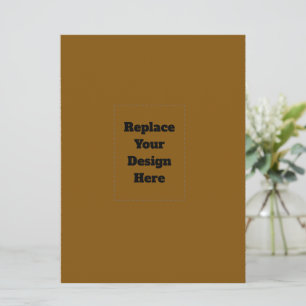 Create Your Own Brown Save The Date