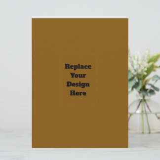 Create Your Own Brown Save The Date