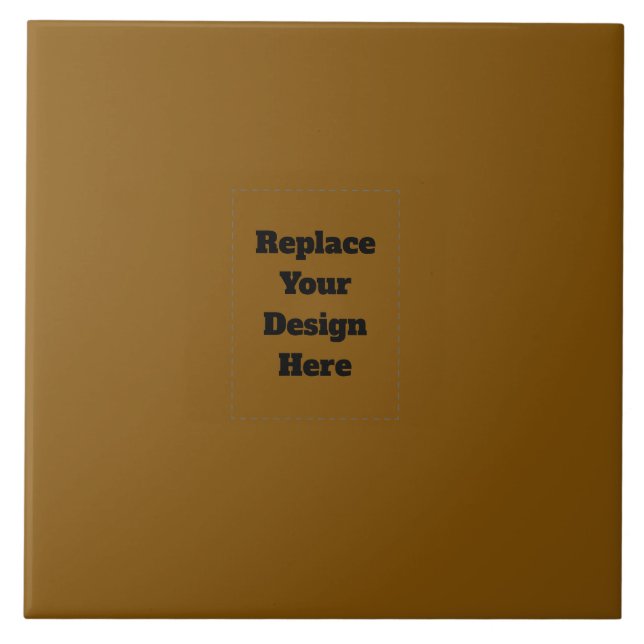 Create Your Own Brown Tile (Front)