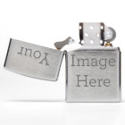 Create Your Own Brushed Chrome Zippo®