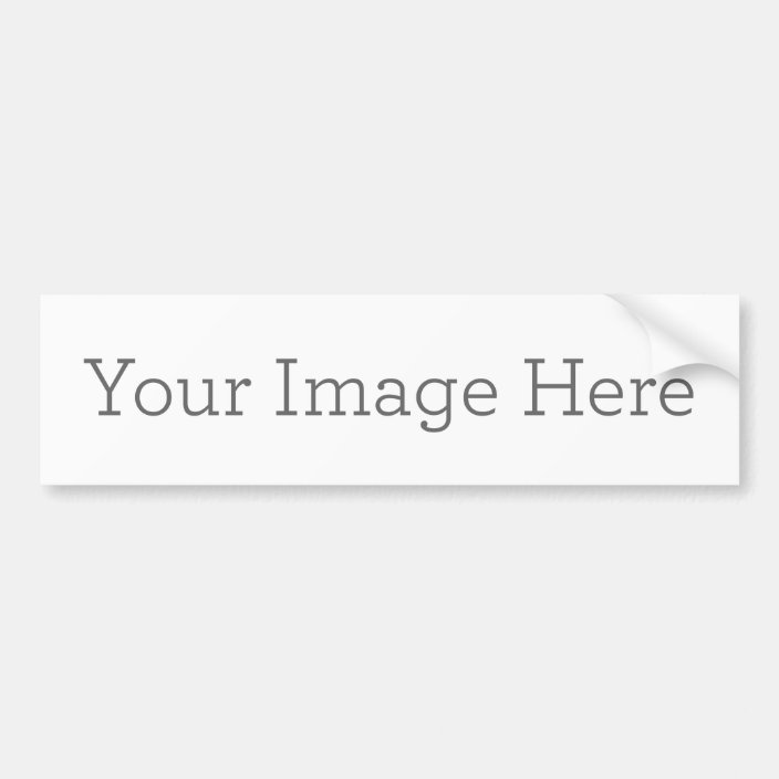Create Your Own Bumper Sticker Zazzle.co.uk