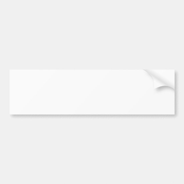 Create your own bumper sticker (Front)