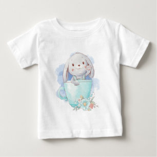 Create Your Own Bunny Tea Cup Baby T-Shirt