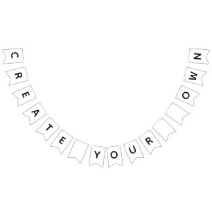 create your own bunting