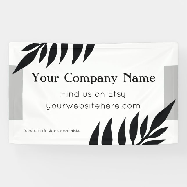 Create Your Own Business Branch Banner (Horizontal)