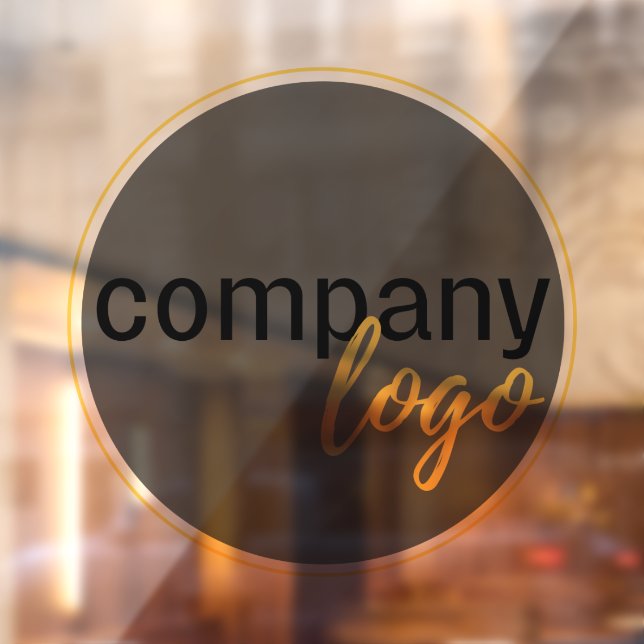 CREATE YOUR OWN BUSINESS BRANDED COMPANY LOGO WINDOW CLING (Sheet 2)