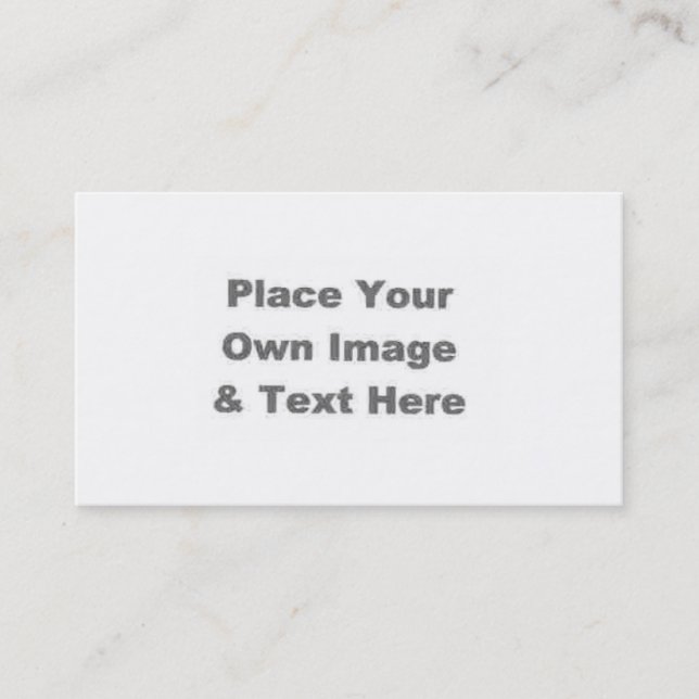 Create Your Own Business Card (Front)