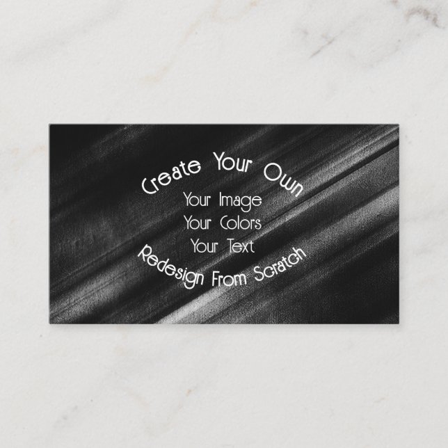 Create Your Own Business Card (Front)