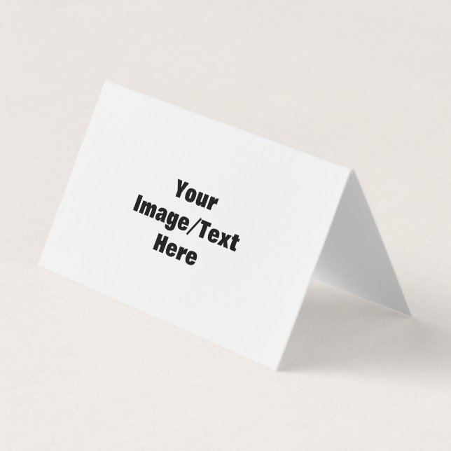 Create Your Own  Business Card (Front)