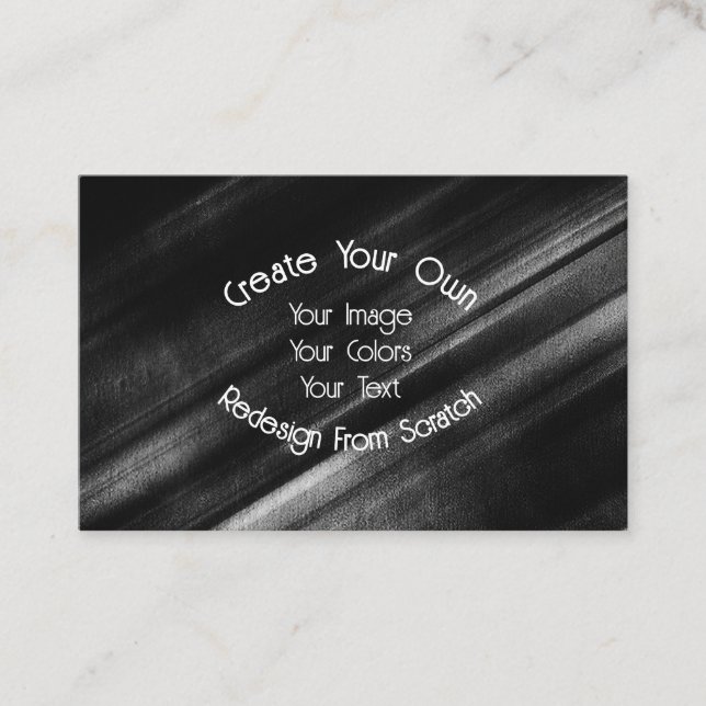 Create Your Own Business Card (Front)