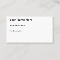Create Your Own Business Card
