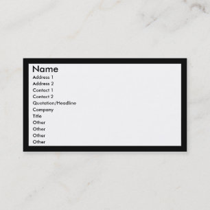 Create Your Own Business Card