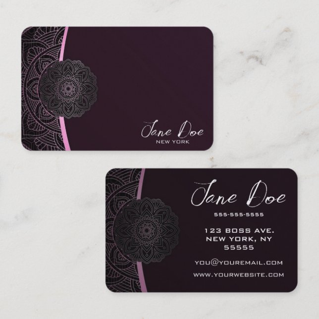 Create Your Own  Business Card (Front/Back)