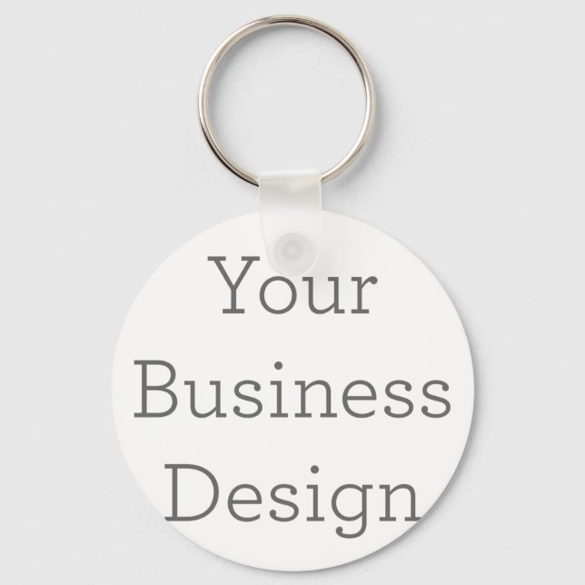 Metal Circle Keychain, 2" (Front)