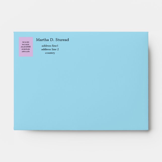 Create your own business envelops. envelope (Front)