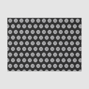 Create Your Own Business Logo Pattern Tissue Paper