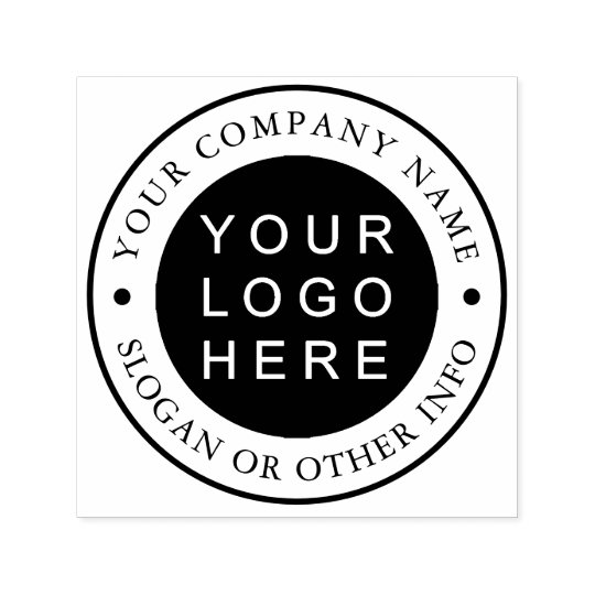 Create Your Own Business Logo Self-inking Stamp | Zazzle.co.uk