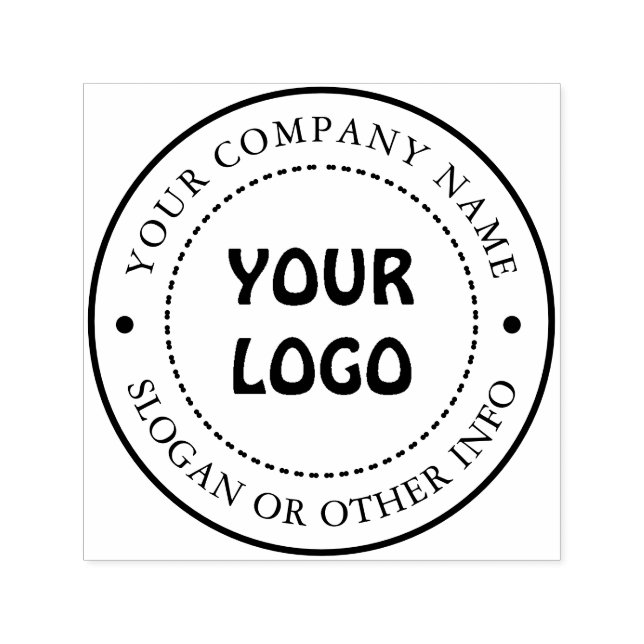 Create your own business logo self-inking stamp (Design)