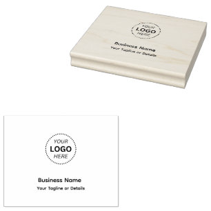 Create Your Own Business Name Logo Or Details Rubber Stamp
