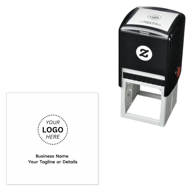 Create Your Own Business Name Logo Or Details Self-inking Stamp (In Situ)