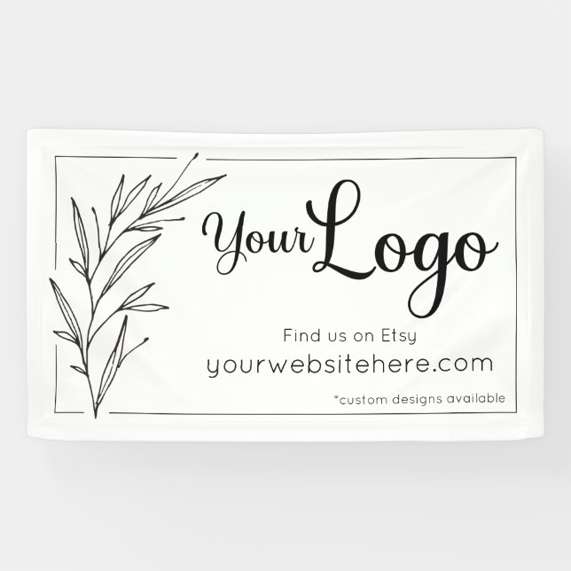 Create Your Own Business Sketch Branch Banner (Horizontal)
