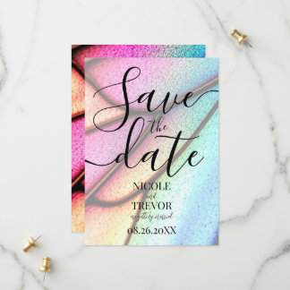 Create Your Own Butterfly Wing Closeup Wedding Save The Date