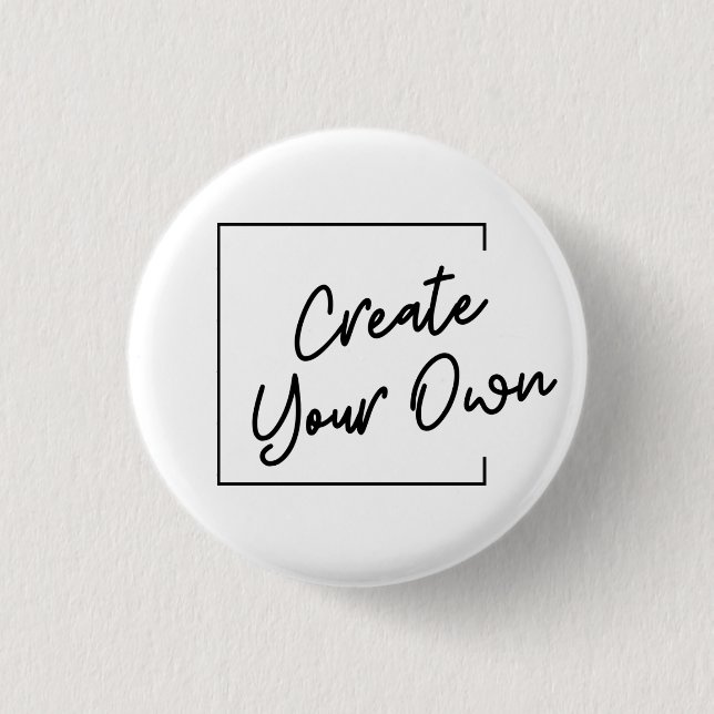 Create Your Own Button (Front)
