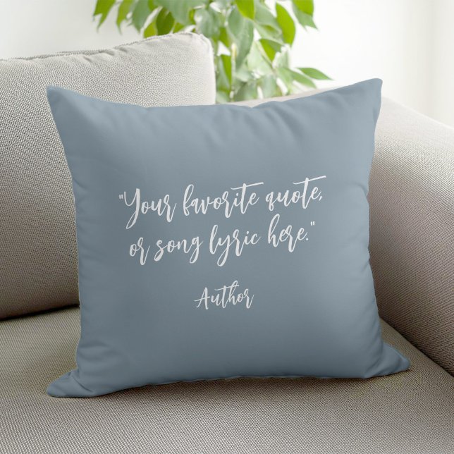 Create Your Own Calligraphy Quote Cushion (Creator Uploaded)