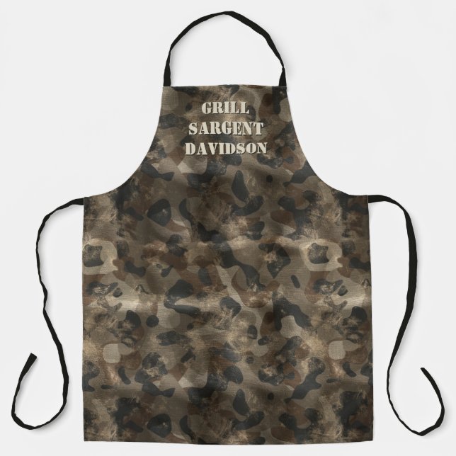 Create Your Own Camouflauge Apron (Front)