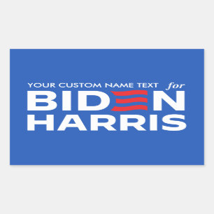 Create Your Own Campaign for Biden Harris 2024 Rectangular Sticker