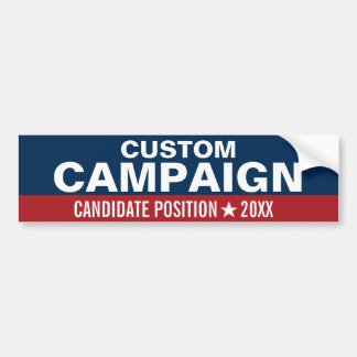 Create Your Own Campaign Gear Bumper Sticker