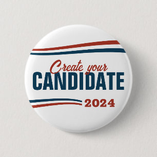 Create Your Own Candidate 6 Cm Round Badge