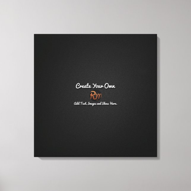 Create Your Own Canvas Print (Front)