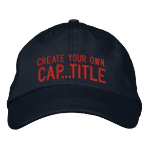 Create Your Own Cap in 2 easy steps Have Fun!