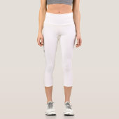 High Waisted Yoga Capris, XS (Front)
