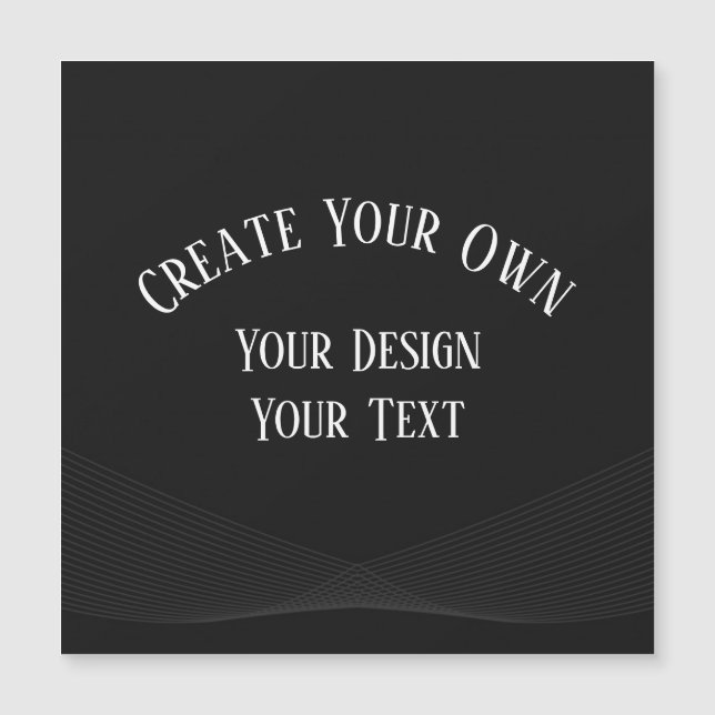 Create Your Own Card (Front)